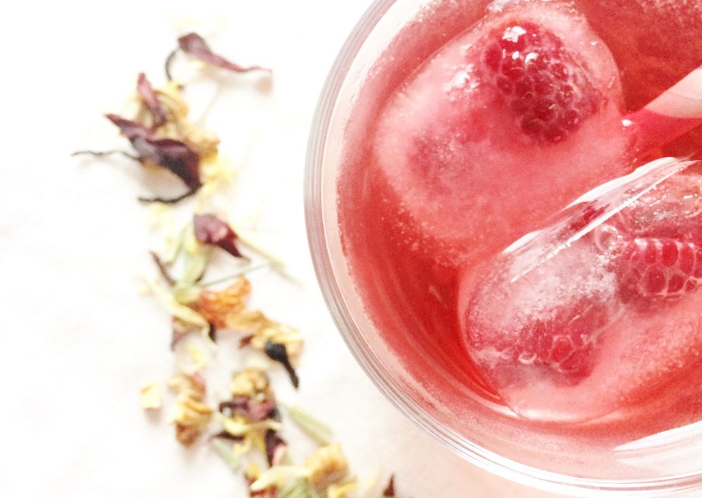 infusion glacee framboise